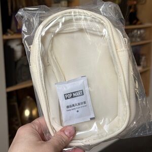 POP MART Cream Canvas Mini Bag